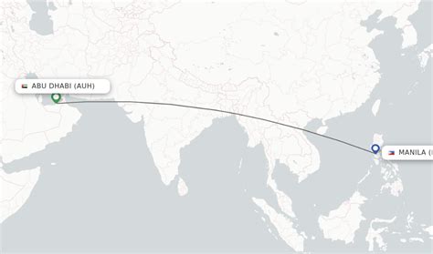 flights from manila to abu dhabi